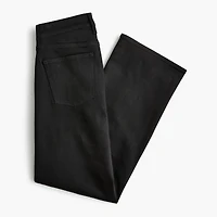 Curvy wide-leg cropped jean