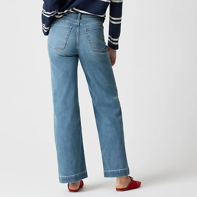 Classic wide-leg jean all-day stretch