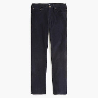 Straight-fit corduroy pant