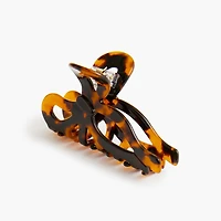 Tortoise bow claw clip