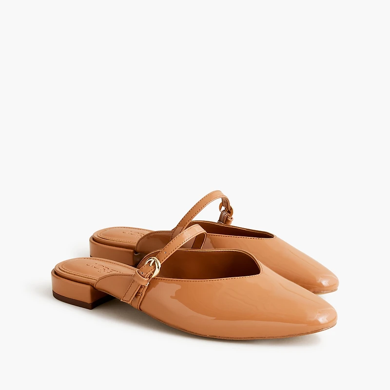 Mary Jane slip-on mules
