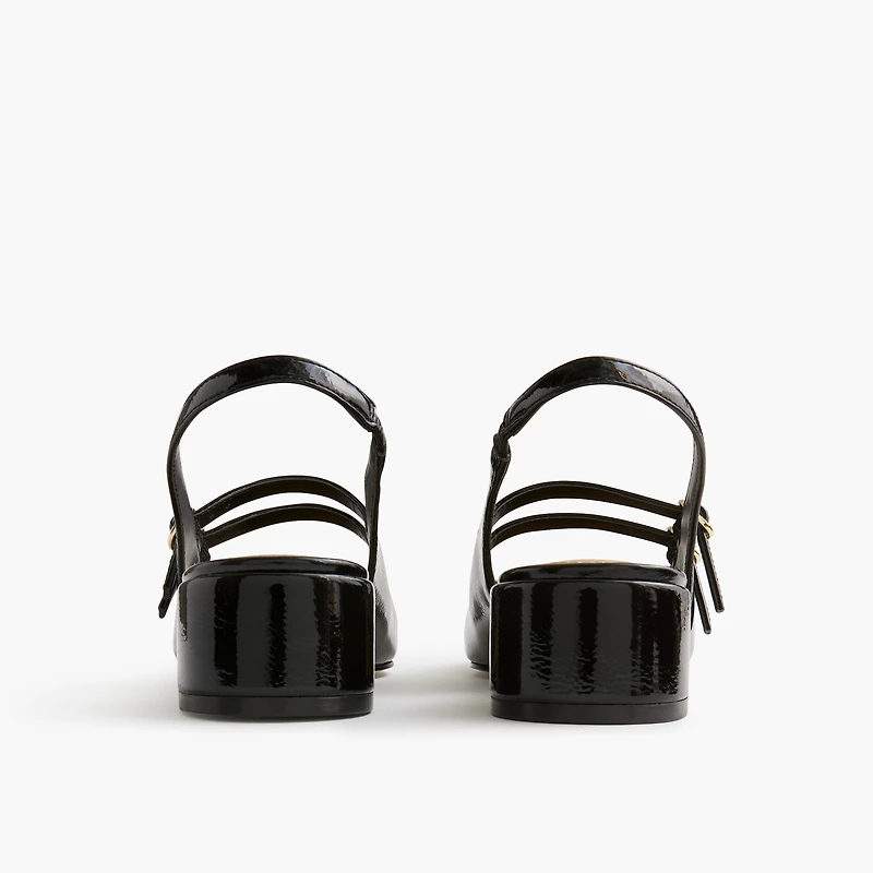 Slingback Mary Jane heels