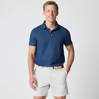 Waffle performance polo shirt