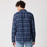 Brushed twill shirt