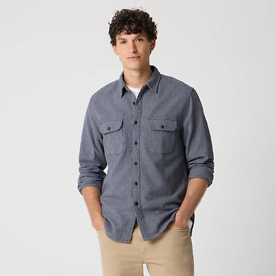 Woven work shirt