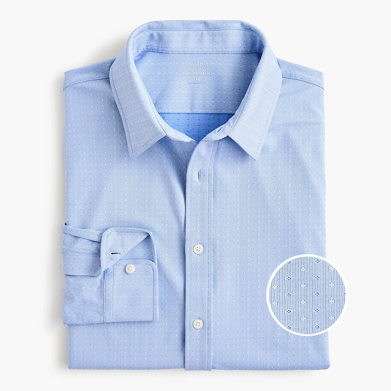 Dobby all-day performance shirt