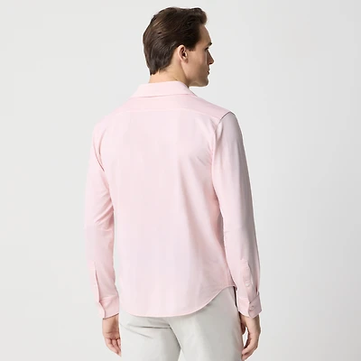Jacquard all-day performance shirt