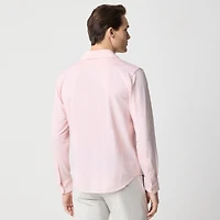 Jacquard all-day performance shirt