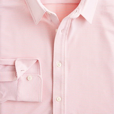 Jacquard all-day performance shirt