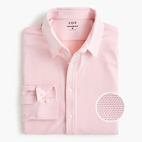 Jacquard all-day performance shirt