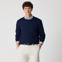 Merino wool-blend crewneck sweater
