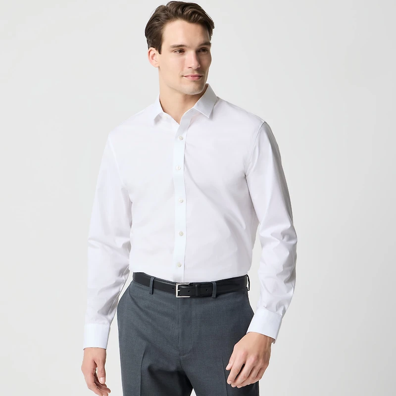 Wrinkle-free dress shirt