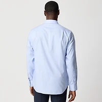 Wrinkle-free dobby dress shirt