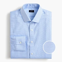 Wrinkle-free dobby dress shirt