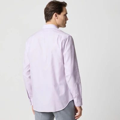 Wrinkle-free dobby dress shirt