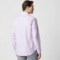 Wrinkle-free dobby dress shirt