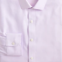 Wrinkle-free dobby dress shirt