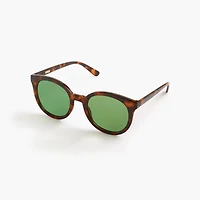 Rounded cat-eye sunglasses