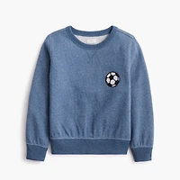 Boys' soccer terry soccer ball sweatshirt