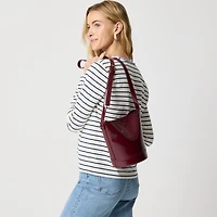 Croc crossbody bucket bag