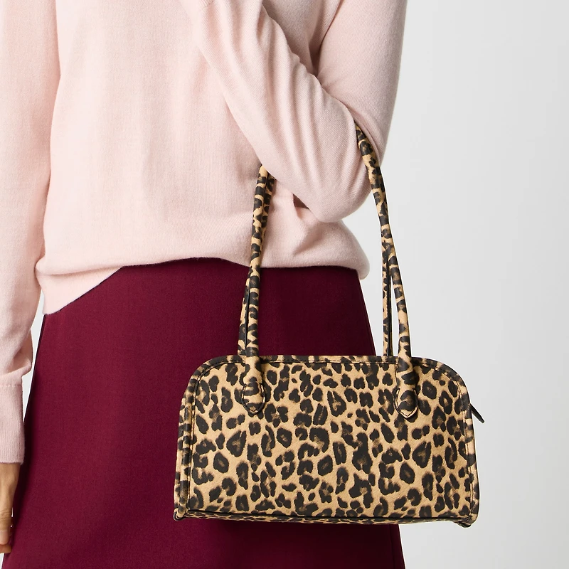 Leopard bowling bag