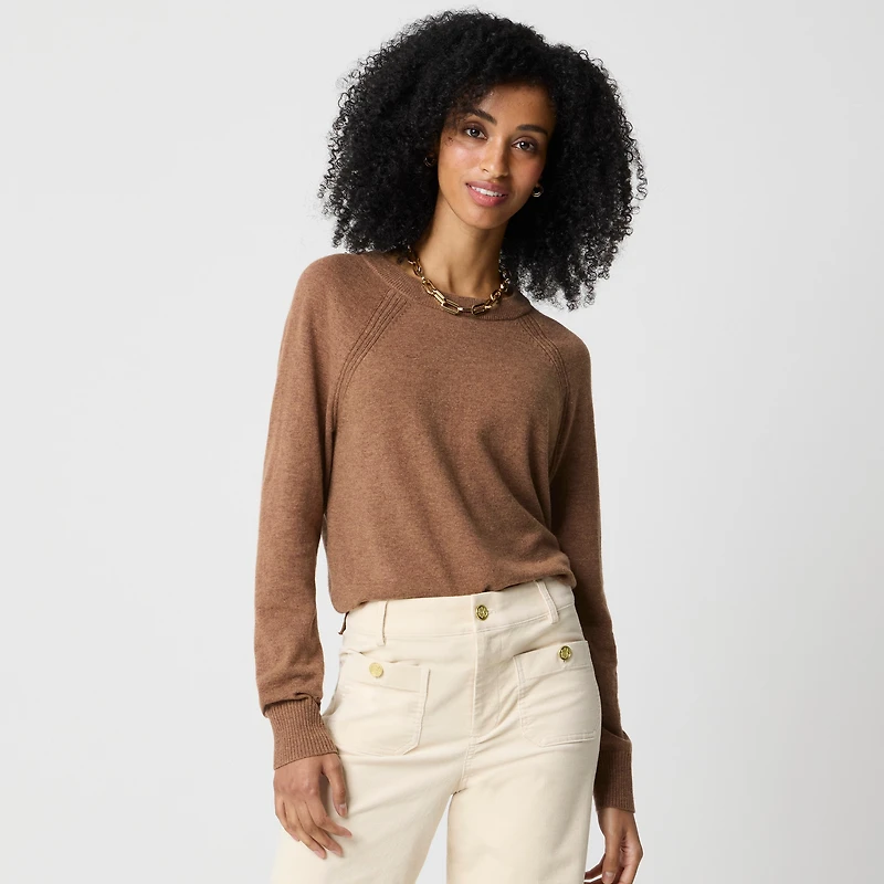 Wool-blend boyfriend sweater