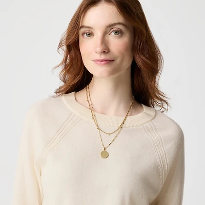 Wool-blend boyfriend sweater