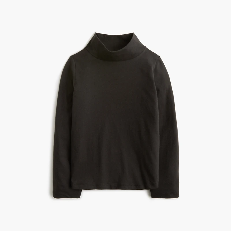 Girls' long-sleeve turtleneck