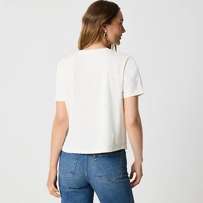 Jewel-embellished tee