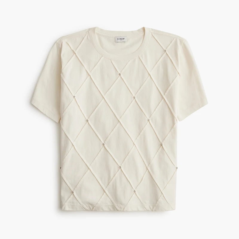 Jewel-embellished tee