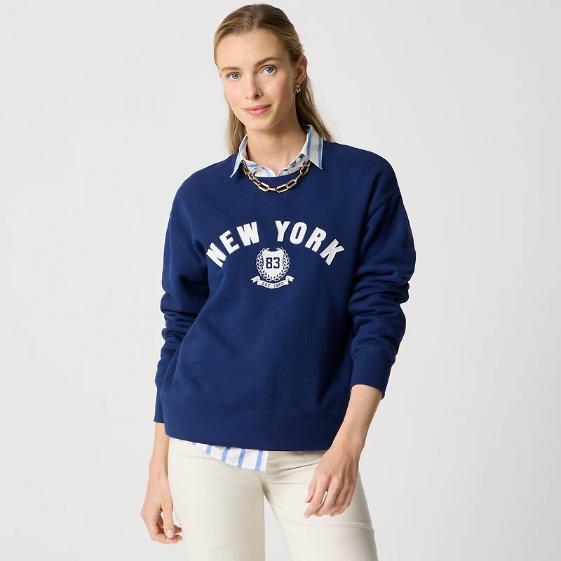 "New York" graphic sweatshirt