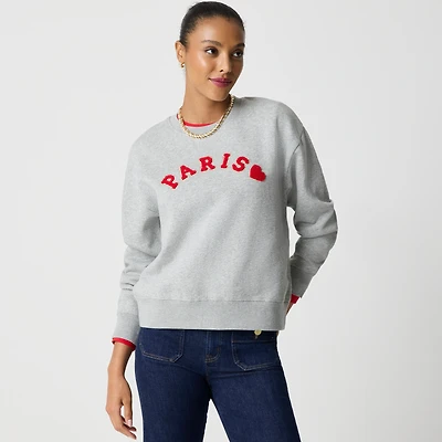 "Paris" crewneck sweatshirt