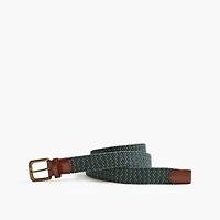 Woven rope belt