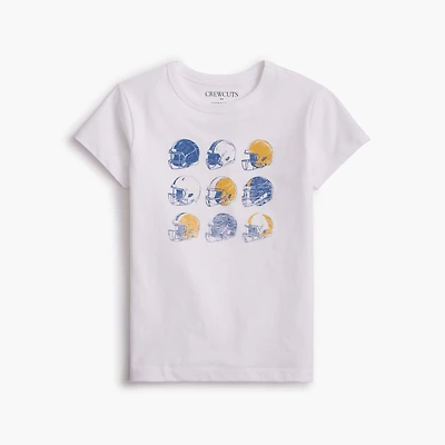 Boys' football helmet graphic tee