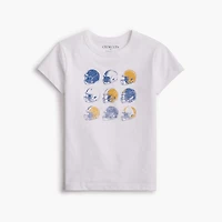 Boys' football helmet graphic tee