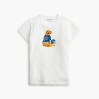 Boys' football dog graphic tee