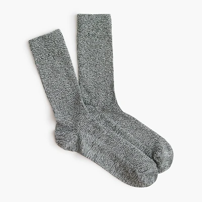 Cotton ribbed socks