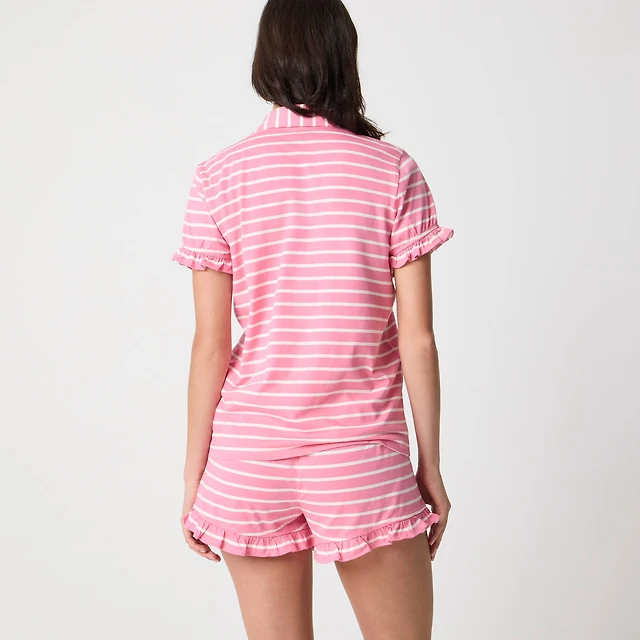 Crew Factory J Crew Short Sleeve Pajama Set Short-sleeve Knit
