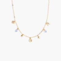 Girls' charm necklace