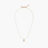 Girls' pearl ghost necklace