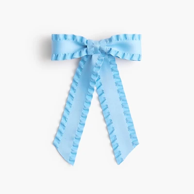 Girls' ribbon hair bow