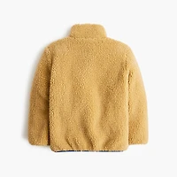 Kids' reversible sherpa puffer jacket