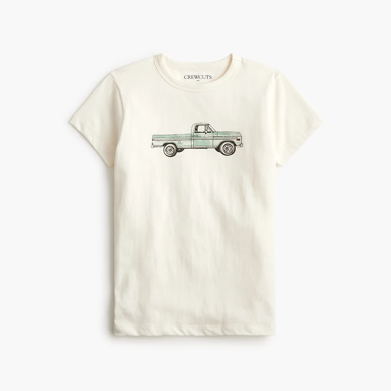 Boys' truck graphic tee