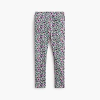 Girls' floral leggings