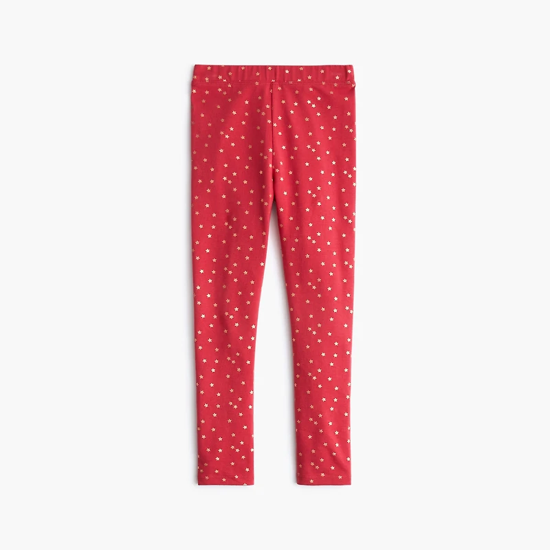 Girls' starry leggings