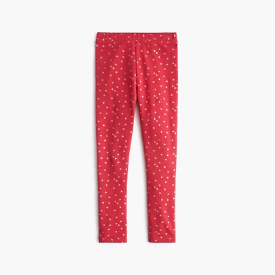 Girls' starry leggings