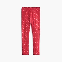 Girls' starry leggings