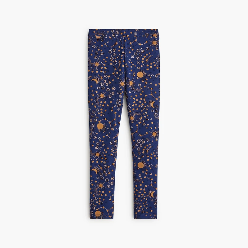 Girls' constellation leggings