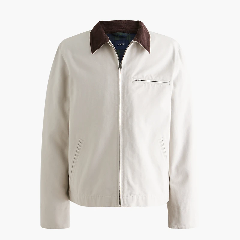 Canvas work jacket