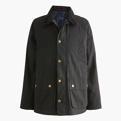 Cotton-blend field jacket
